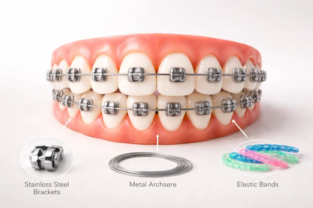 What Are Braces Made Of