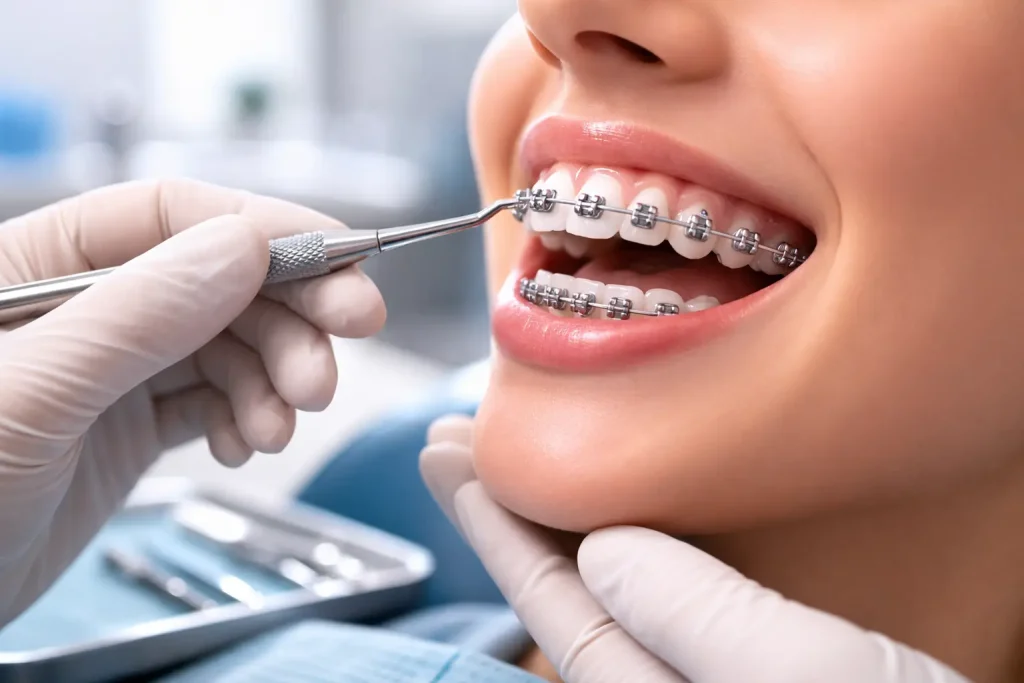 how often braces are tightened