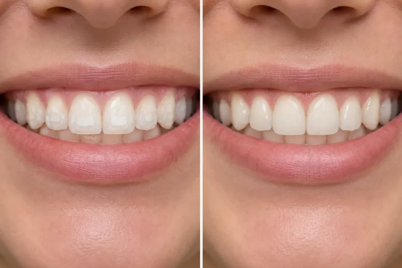 Before and After Smile Comparison