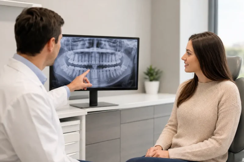Dental Consultation with Panoramic X-Ray