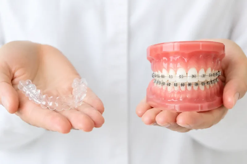 Clear Aligner vs Braces Comparison